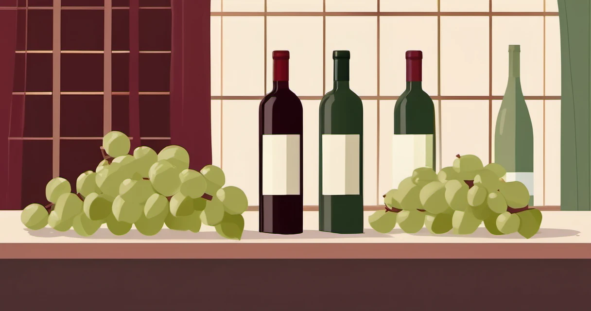 A vineyard in a Japanese mountain basin